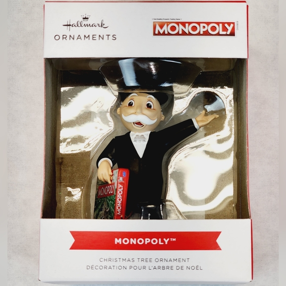 Hallmark Other - Hallmark Mr. Monopoly Man Christmas Tree Ornament